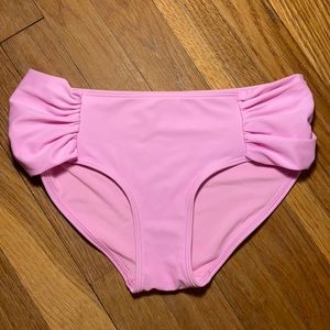 Aerie Hipster Bikini Bottom (pink) Size Medium
